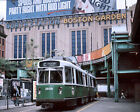 Old Boston Cletics Garten grüner Zug 8x10 Bild Promi Druck