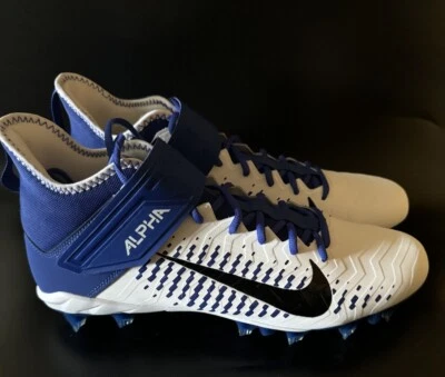 Botines de fútbol Nike para hombre 15 Alpha Menace Pro 2 Mid BV3945-101 azul real/blanco Foto 1 de 4