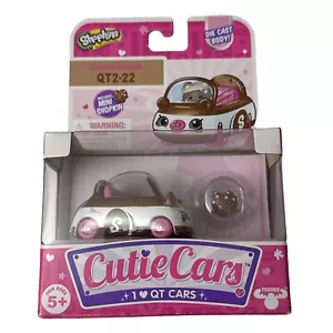 Shopkins Cutie Cars Chase Cookie QT2-22 Serie 2 Druckguss Brandneu - Bild 1 von 2