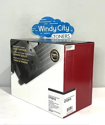 Cartucho de tóner de alto rendimiento compatible con HP 81X CF281X negro LaserJet MFP M630 NUEVO Foto 1 de 4