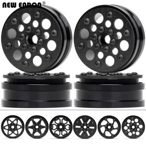 Alloy Carbon Fiber Beadlock Wheel Rim 1.9 inch for 1/10 Axial SCX10 VS4-10 TRX4 - Picture 1 of 82