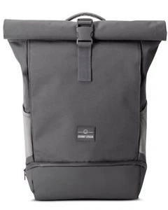 Rucksack Damen & Herren Grau - Allen Medium - Rolltop Mit Laptopfach für Uni ... - Bild 1 von 8