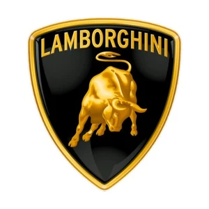Lamborghini Logo Silikonaufkleber für Autotuning und Innenraum, beste Qualität - Picture 1 of 11