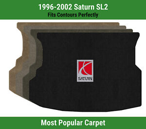 Lloyd Ultimat Trunk Carpet Mat for 1996-2002 Saturn SL2 w/Saturn Logo