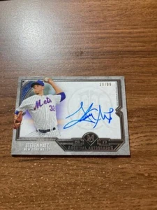 Autógrafos de archivo de la colección del museo Topps 2017 #AA-SMZ Steven Matz/99 - Imagen 1 de 1