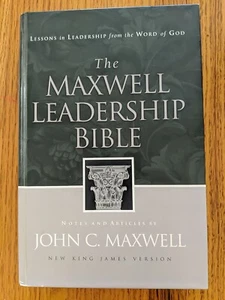The Maxwell Leadership Bible Lessons in Leadership NKJV Thomas Nelson - Picture 1 of 15