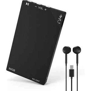 64GB Digital Voice Recorder 750 Hours Recording Capacity Use/ MP3 Player - Picture 1 of 7