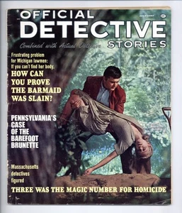 Official Detective Stories Vol. 36 #7 GD 1967 Low Grade - Picture 1 of 3