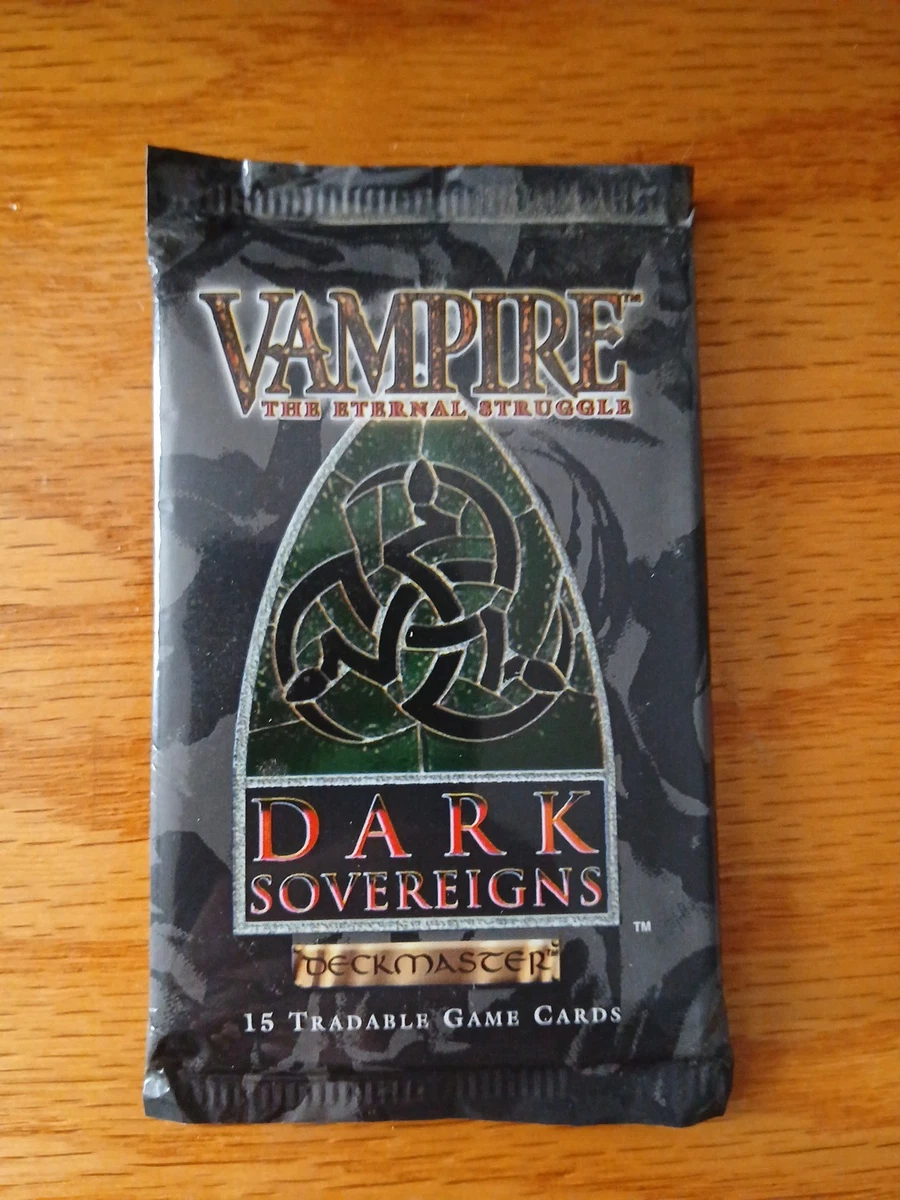 Vampire: The Eternal Struggle Sealed Collectible Card Game Packs