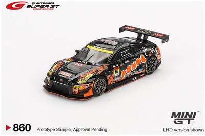 Mini GT MGT00860 Nissan GT-R NISMO GT3 #10 "PONOS GAINER GT-R" 2023 SUPER GT ... - Immagine 1 di 4