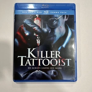 Killer Tattooist Blu Ray DVD Combo New Sealed He Always Leaves His Mark Horror - Picture 1 of 3