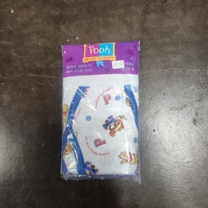 Calzoncillos vintage 1998 Winnie The Pooh colección 100 acres niños talla 6 nuevos H86 - Imagen 1 de 2