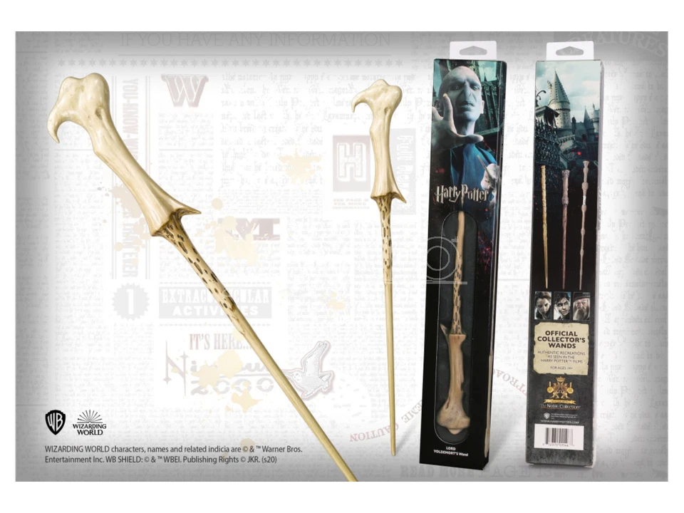 Harry Potter Wand Replica Voldemort 38 cm Noble Collection Replicas Down Scaled