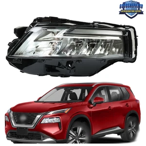 Conjunto de faros laterales LED cromados para Nissan Rogue SL/SV 2021 2022 2023 - Imagen 1 de 9