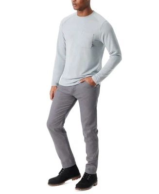 Camiseta Bass Exterior Para Hombre Talla Mediana Gris Cantera Manga Larga Bolsillo Acanalado Foto 1 de 4