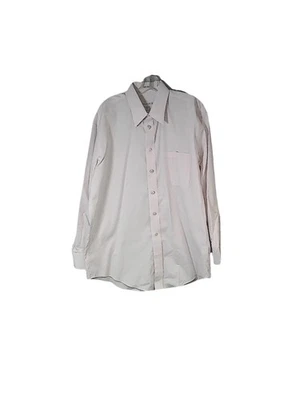 Camisa manga longa Joseph & Feiss rosa algodão tamanho 16.2 32/33 1003-44 - Imagem 1 de 3