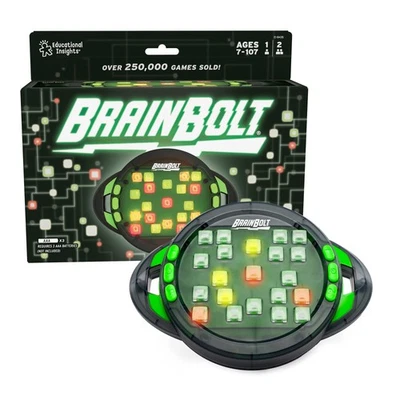 BrainBolt - Jogo de memória portátil com luz e som, jogos cerebrais eletrônicos... - Imagem 1 de 4