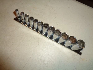 Snap-on Tool  12pc 1/4" Drive Metric Shallow 6 Point Socket Set, TMMS 5 to ,15mm - Bild 1 von 7