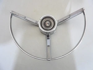 1963 63 Ford Galaxie Steering Wheel Horn Ring - Picture 1 of 10