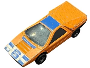 Vintage 1985 Matchbox Super G.T. #6 Exotic Sports Car Orange BR 21 / 22 Free SH - Picture 1 of 8