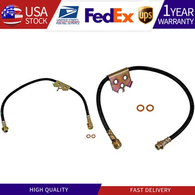 Se adapta a Chevrolet K1500 1996-1998 2X Dorman - Manguera hidráulica de freno delantero de primera parada Foto 1 de 4