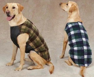 Zack & Zoey Berber Ripstop Vest Dog Coat Jacket Pet Warm Winter sleeveless - Picture 1 of 6