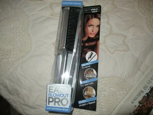 Conair Infiniti Pro Easy Blowout Pro Brush with Porcupine Bristles Silver NIP - Picture 1 of 3
