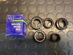 NOS Vintage BMX YST Professional Headset 1" Threaded Black - Picture 1 of 2