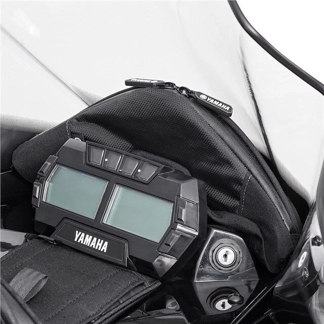 YAMAHA SNOWMOBILE WINDSHIELD BAG STORAGE SR VIPER SIDEWINDER SMA-8LR21-00-BK - Image 1 of 3