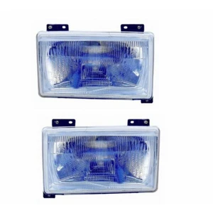 Coppia Fari proiettore H4-R2 asimmetrici sx dx per Fiat Ducato 1984-4/1994 - Photo 1/1