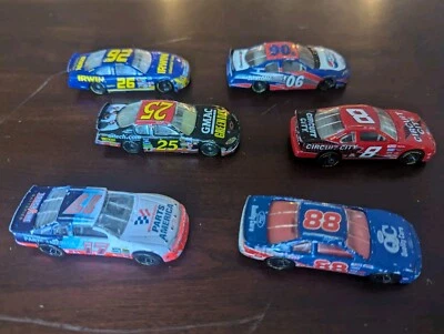 6 Diecast Nascar Darrell Waltrip Dale Jarrett Stricklin McMurray Vickers 1:64  - Image 1 of 4