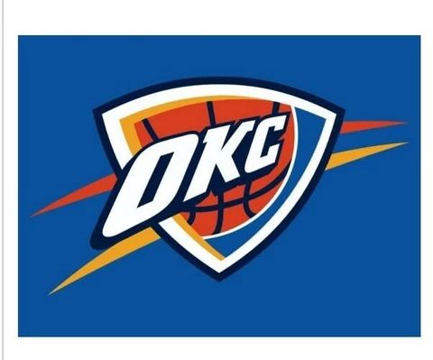 Oklahoma City Thunder Flag 3x5ft Banner Polyester basketball thunder007 Cover