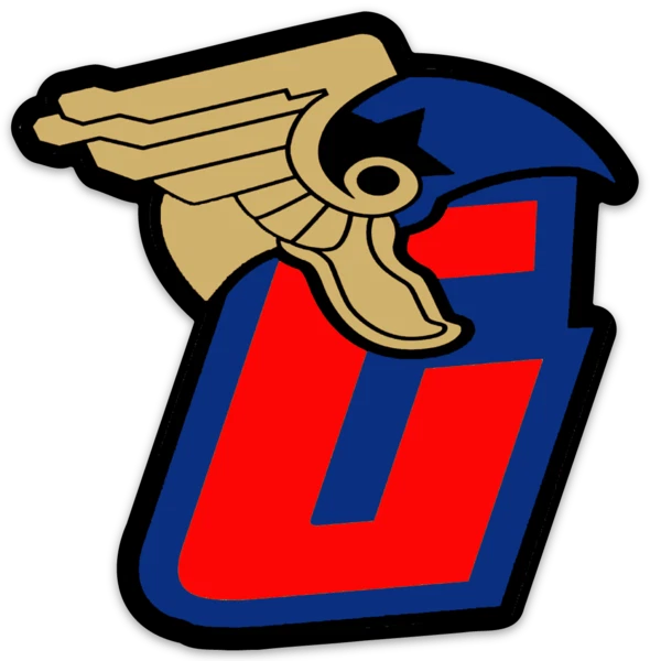 Cleveland Guardians Monograma G con Casco Alado Logo Tipo MLB Troquelado IMÁN Foto 1 de 1