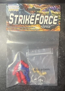 Strike Force Alpha Kanstruct Action Figure Battle Pack Parts Scorched Earth New - Picture 1 of 1