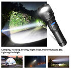 USB Powerful Flashlight Rechargeable Zoomable Torch 5 Modes Waterproof