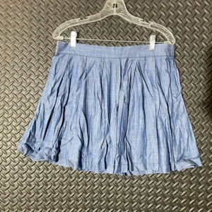 American Eagle Outfitter blau Reißverschluss Freizeitkleidung Mode Rock Damengröße L - Bild 1 von 6