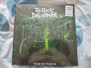 THE BLACK DAHLIA MURDER VERMINOUS 12"EVERGREN MARBLED VINYL LP NEW&SEALED - Picture 1 of 2