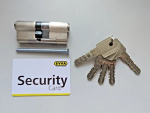 EVVA MCS Doppelzylinder 31/41 - verschiedenschließend - Nickel - 5 Schlüssel - Bild 1 von 7