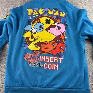 Sudadera con Capucha Pac-Man Para Hombre XL Azul Retro Desde 1980 Nacido en Da 80s Sudadera Gráfica - Imagen 1 de 9