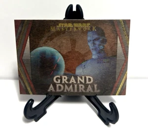 GRAND ADMIRAL 2024 Star Wars Masterwork Sending Fleet To Atollon * Wood 9/10 SP - Picture 1 of 2