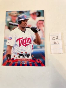 Tarjeta de novato Donruss David Ortiz 1998 rara RC 299 MLB béisbol gemelos OR1 - Imagen 1 de 3