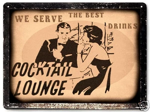 BAR TAVERN METAL sign WHISKEY LIQUOR vintage style cocktail lounge decor 240 - Imagen 1 de 1