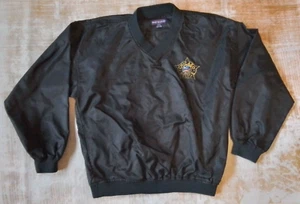 Chicago Police WindBreaker Medium Fruit of The Loom CPD Star V-Neck Pullover VTG - Picture 1 of 10