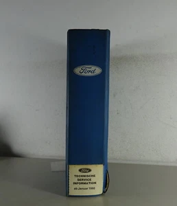 Información De Servicio Técnico Ford Escort XRI, Capri, Taunus, Sierra, Etc. - Imagen 1 de 5