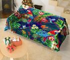3D Parrot G8090 Sofa Cover High Stretch Lounge Slipcover Protector Couch Cover