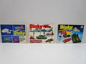 Vintage - 3 DINKY TOYS Mini Catalogues 1973, 74, 76 - England & West Germany - Picture 1 of 5