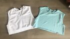 Womens H&M Tops X 2 Sweater Vest &  Cropped Top  Size L Vgc Worn Once