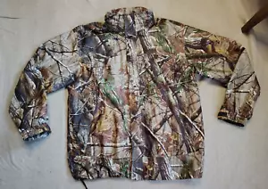Field & Stream Hooded Jacket Camo Water Resistant HydroProof Hunting Mens Medium - Picture 1 of 14