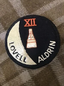 NASA Patch Lovell Aldrin Spaceflight Mission Project Gemini XII Emblems 3" Round - Picture 1 of 2