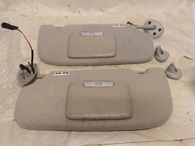 Chevrolet Trailblazer EXT 2006 juego de parasoles izquierdo y derecho, tela gris Foto 1 de 4